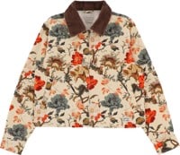 Brixton Women's Mechanic Garage Zip Jacket - botanical floral