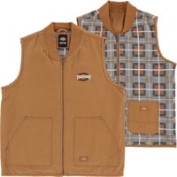 Dickies Thrasher X Dickies Vest Jacket - brown duck