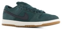 Nike SB Dunk Low Pro SB Skate Shoes - (orange label) deep fir/black-fir