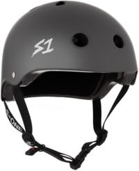 S-One Lifer Dual Certified Multi-Impact Skate Helmet - grey matte
