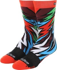 Thirtytwo Kids Youth Double Snowboard Socks - orange